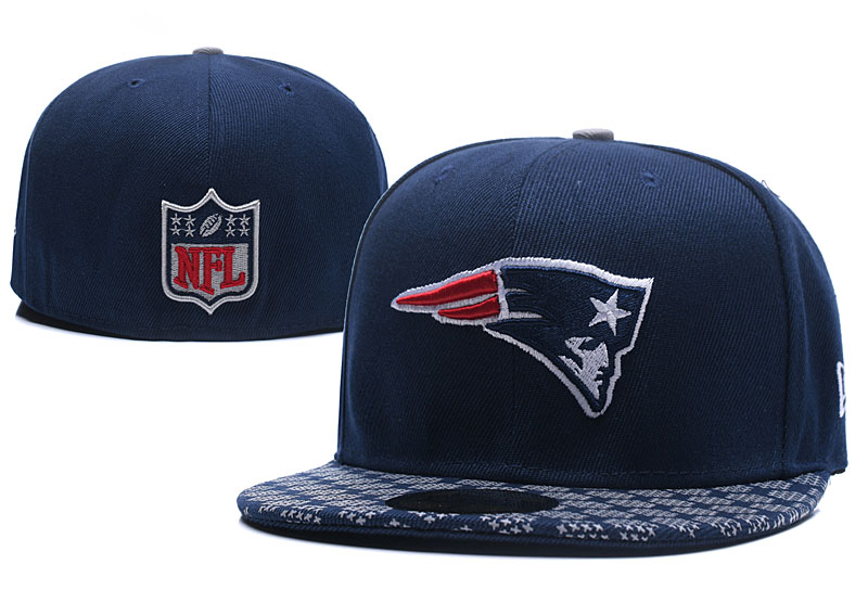 NFL New England Patriots Team Logo Navy Silver Adjustable Hat NFL New England Patriots Team Logo Navy Silver Adjustable Hat