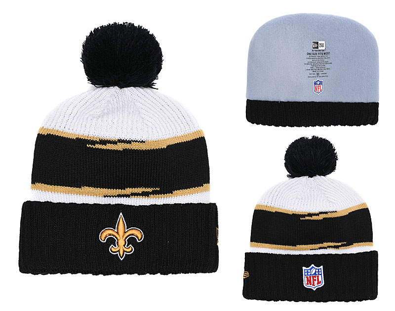 NFL New Orleans Saints Team Logo 2017 Sideline Knit Hat