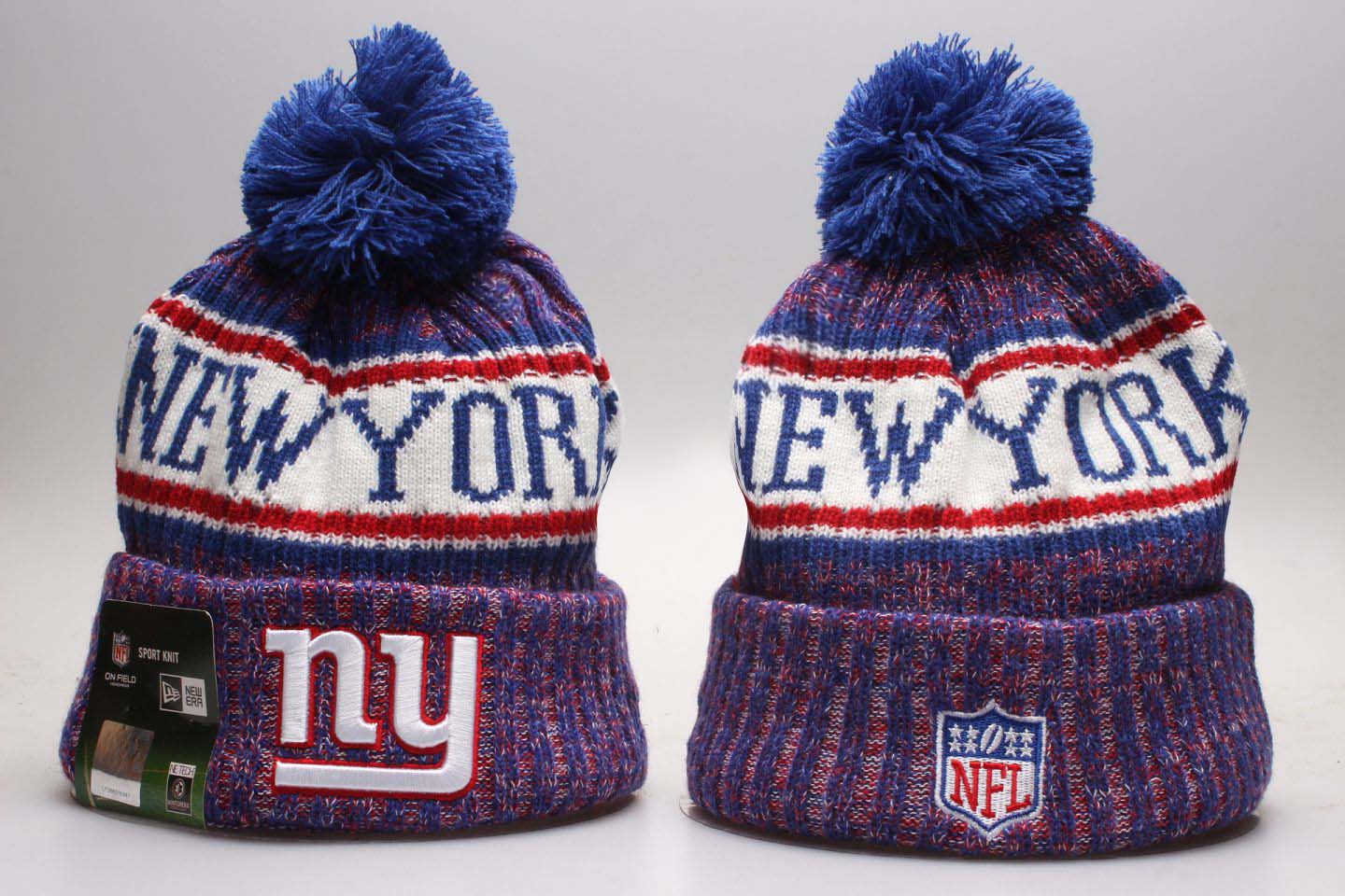NFL New York Giants Team Logo Knit Hat NFL New York Giants Team Logo Knit Hat