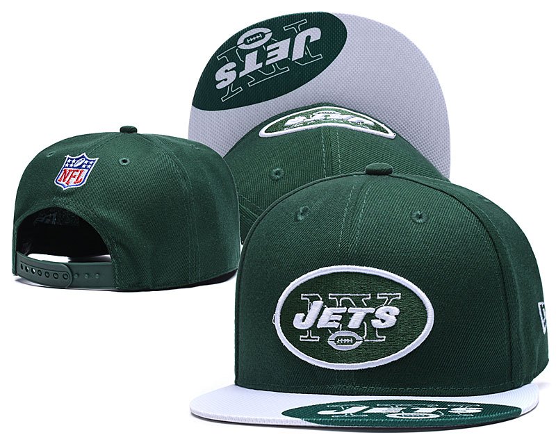 NFL New York Jets Fresh Logo Green Adjustable Hat