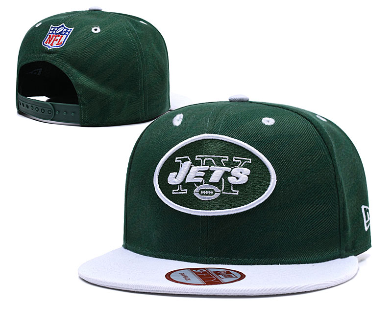 NFL New York Jets Fresh Logo Green Adjustable Hat NFL New York Jets Fresh Logo Green Adjustable Hat