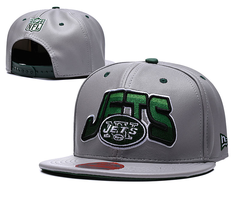 NFL New York Jets Team Logo Green-Adjustable Hat-YD