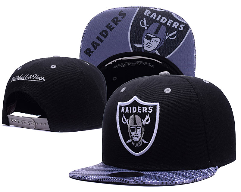 NFL Oakland Raiders Team Logo Black Adjustable Hat