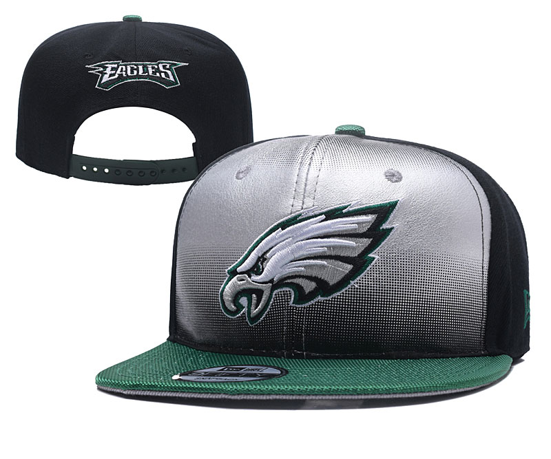 NFL Philadelphia Eagles Team Logo Black Silver Adjustable Hat YD NFL Philadelphia Eagles Team Logo Black Silver Adjustable Hat YD
