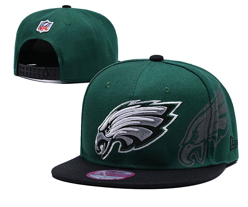 NFL Philadelphia Eagles Team Logo Green Silver Adjustable Hat NFL Philadelphia Eagles Team Logo Green Silver Adjustable Hat
