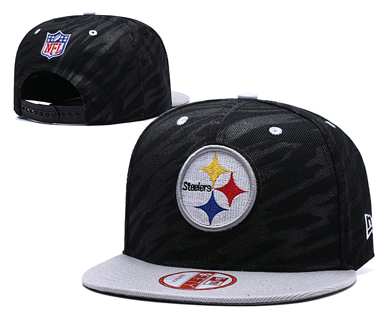 NFL Pittsburgh Steelers Steel City Gray Adjustable Hat