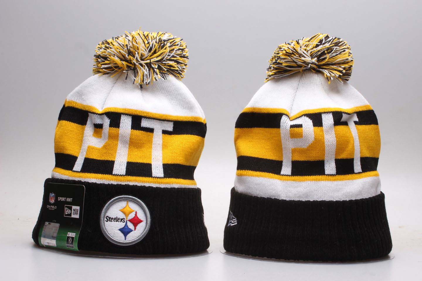 NFL Pittsburgh Steelers Team Logo Knit Hat 1