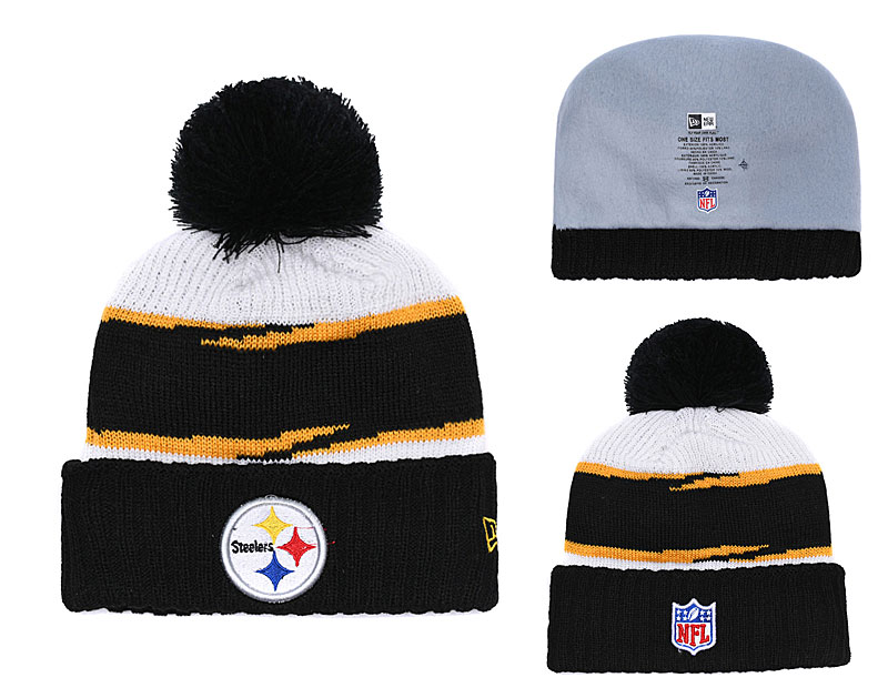NFL Pittsburgh Steelers Team Logo Knit Hat NFL Pittsburgh Steelers Team Logo Knit Hat