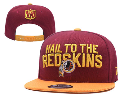 NFL Washington Redskins Hail To The Redskins Red Adjustable Hat