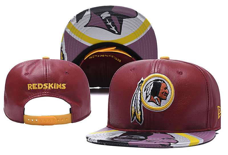 NFL Washington Redskins Team Logo Red Adjustable Hat D1