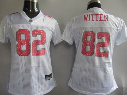 NFL Women Jerseys Dallas cowboys 82 witten white