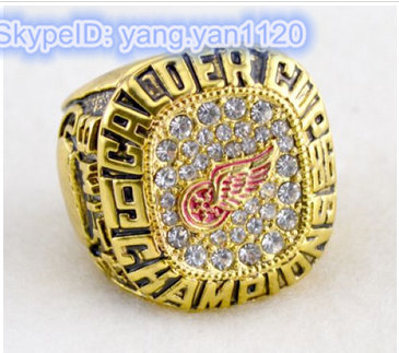 NHL Detroit Red Wings World Champions Gold Ring NHL Detroit Red Wings World Champions Gold Ring