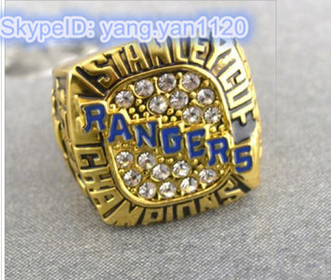 NHL New York Rangers World Champions Gold Ring_2 NHL New York Rangers World Champions Gold Ring_2