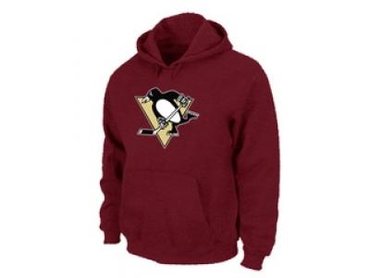 NHL Pittsburgh Penguins Big & Tall Logo Pullover Hoodie Red NHL Pittsburgh Penguins Big & Tall Logo Pullover Hoodie Red