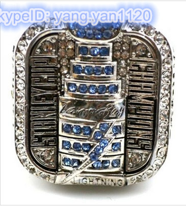 NHL Tampa Bay Lightning World Champions Silver Ring