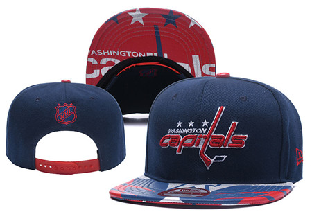 NHL Washington Capitals Team Logo Navy Adjustable Hat