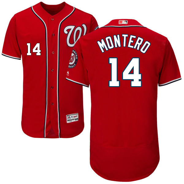 Nationals #14 Miguel Montero Red Flexbase Authentic Collection Stitched MLB Jersey Nationals #14 Miguel Montero Red Flexbase Authentic Collection Stitched MLB Jersey