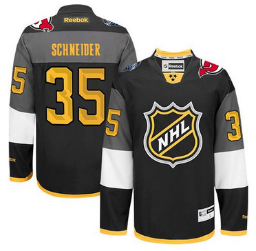 New Jersey Devils #35 Cory Schneider Black 2016 All Star Stitched NHL Jersey New Jersey Devils #35 Cory Schneider Black 2016 All Star Stitched NHL Jersey