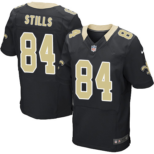 New Orleans Saints #84 Kenny Stills Black Elite Jerseys
