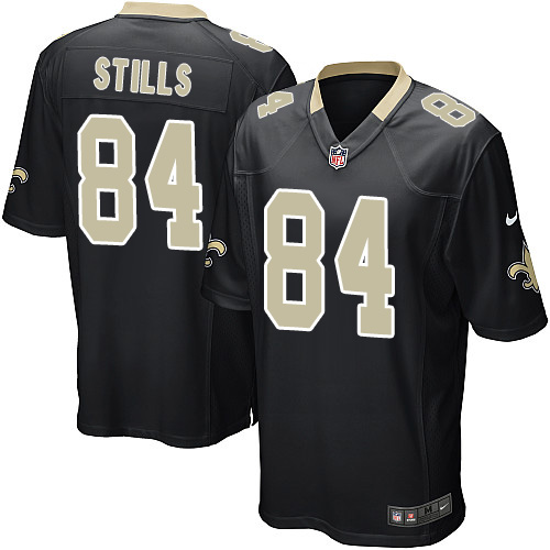 New Orleans Saints #84 Kenny Stills Black Game Jerseys