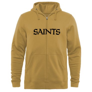 New Orleans Saints Men's Zip Hoodie New Orleans Saints Men's Zip Hoodie