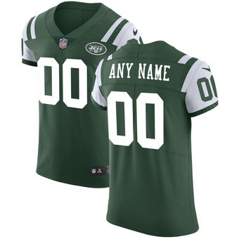 New York Jets Nike Vapor Untouchable Custom Elite Jersey - Green New York Jets Nike Vapor Untouchable Custom Elite Jersey - Green