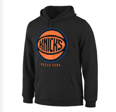 New York Knicks Noches Enebea Pullover Hoodie Black New York Knicks Noches Enebea Pullover Hoodie Black