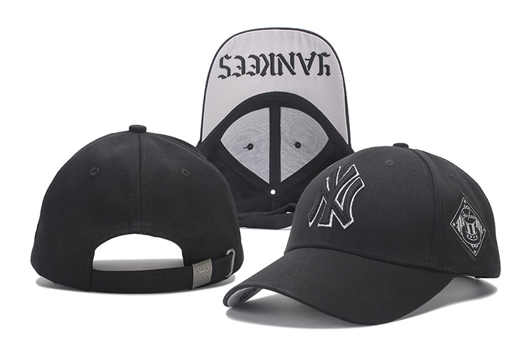 New York Yankees 2018 Diamond Era 39THIRTY Flex Hat - Navy White  15
