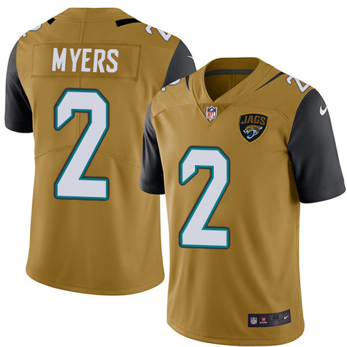 Nike #2 Jason Myers Elite Gold Rush Men's Jacksonville Jaguars Nike #2 Jason Myers Elite Gold Rush Men's Jacksonville Jaguars