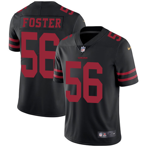 Nike 49ers #56 Reuben Foster Black Alternate Men's Stitched NFL Vapor Untouchable Limited Jersey Nike 49ers #56 Reuben Foster Black Alternate Men's Stitched NFL Vapor Untouchable Limited Jersey
