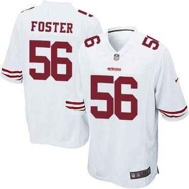 Nike 49ers #56 Reuben Foster White Youth Stitched NFL Elite Jersey Nike 49ers #56 Reuben Foster White Youth Stitched NFL Elite Jersey
