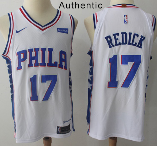 Nike 76ers #17 JJ Redick White NBA Authentic Association Edition Jersey Nike 76ers #17 JJ Redick White NBA Authentic Association Edition Jersey