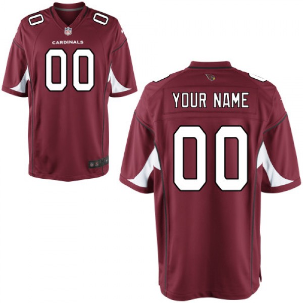 Nike Arizona Cardinals Customized Game Red Jerseys