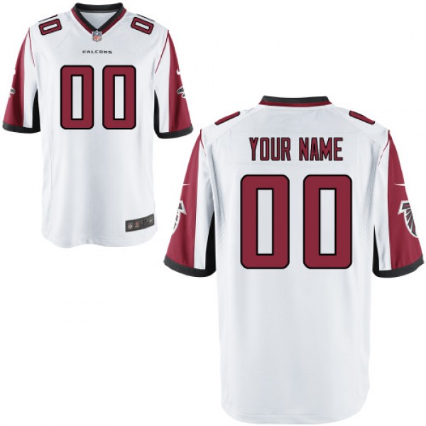 Nike Atlanta Falcons Customized Game White Jerseys Nike Atlanta Falcons Customized Game White Jerseys