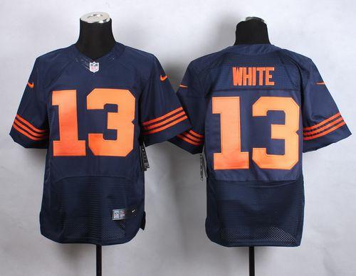 Nike Bears #10 Mitchell Trubisky White Men's Stitched NFL Vapor Untouchable Limited Jersey