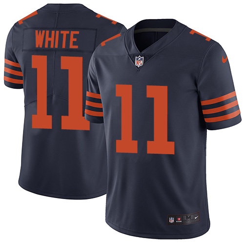Nike Bears #11 Kevin White Navy Blue Alternate Men's Stitched NFL Vapor Untouchable Limited Jersey Nike Bears #11 Kevin White Navy Blue Alternate Men's Stitched NFL Vapor Untouchable Limited Jersey
