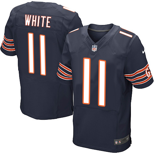 Nike Bears #11 Kevin White Navy Blue Team Color Men's Stitched NFL Elite Jersey Nike Bears #11 Kevin White Navy Blue Team Color Men's Stitched NFL Elite Jersey