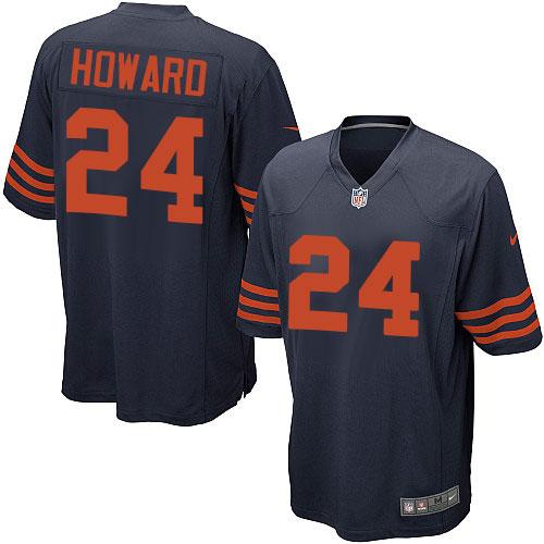 Nike Bears #24 Jordan Howard Navy Blue Alternate Youth Stitched NFL Elite Jersey Nike Bears #24 Jordan Howard Navy Blue Alternate Youth Stitched NFL Elite Jersey