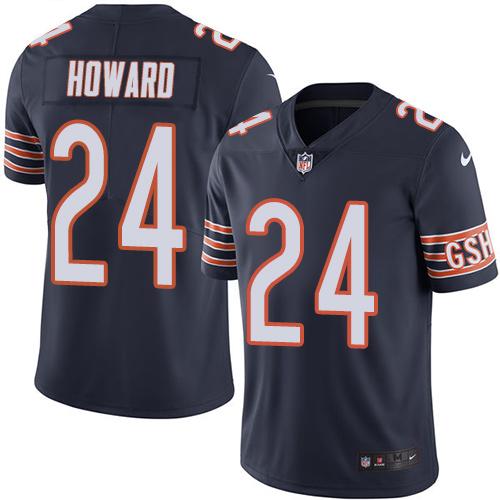 Nike Bears #24 Jordan Howard Navy Blue Team Color Youth Stitched NFL Vapor Untouchable Limited Jersey Nike Bears #24 Jordan Howard Navy Blue Team Color Youth Stitched NFL Vapor Untouchable Limited Jersey