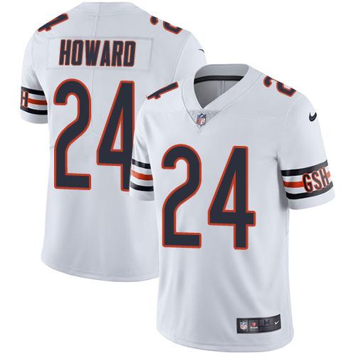 Nike Bears #24 Jordan Howard White Youth Stitched NFL Vapor Untouchable Limited Jersey Nike Bears #24 Jordan Howard White Youth Stitched NFL Vapor Untouchable Limited Jersey