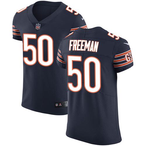 Nike Bears #50 Jerrell Freeman Navy Blue Team Color Men's Stitched NFL Vapor Untouchable Elite Jersey Nike Bears #50 Jerrell Freeman Navy Blue Team Color Men's Stitched NFL Vapor Untouchable Elite Jersey