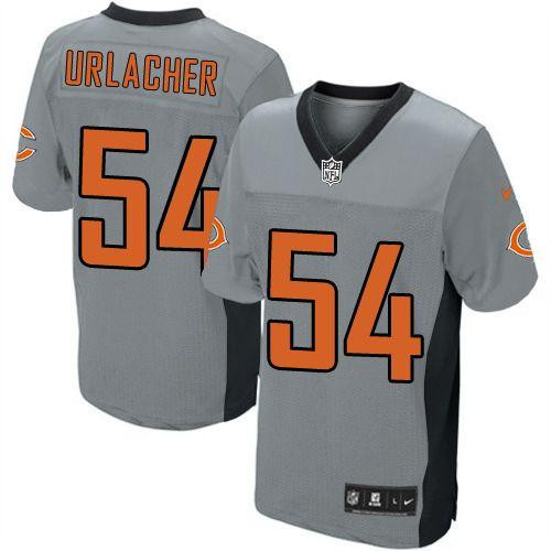 Nike Bears #54 Brian Urlacher Grey Shadow Youth Stitched NFL Elite Jersey Nike Bears #54 Brian Urlacher Grey Shadow Youth Stitched NFL Elite Jersey