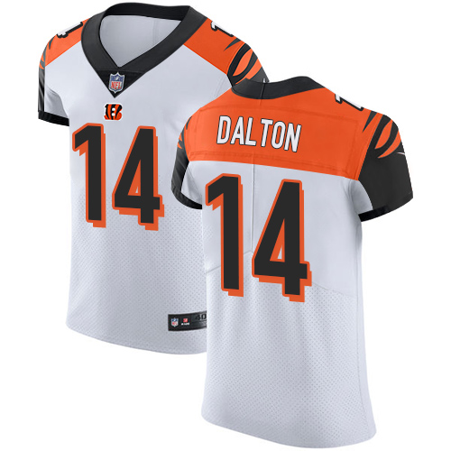 Nike Bengals #14 Andy Dalton White Men's Stitched NFL Vapor Untouchable Elite Jersey Nike Bengals #14 Andy Dalton White Men's Stitched NFL Vapor Untouchable Elite Jersey