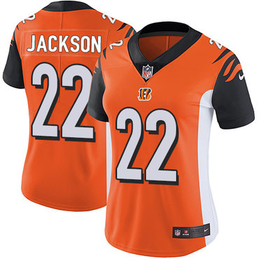 Nike Bengals #22 William Jackson Orange Alternate Women's Stitched NFL Vapor Untouchable Limited Jersey Nike Bengals #22 William Jackson Orange Alternate Women's Stitched NFL Vapor Untouchable Limited Jersey
