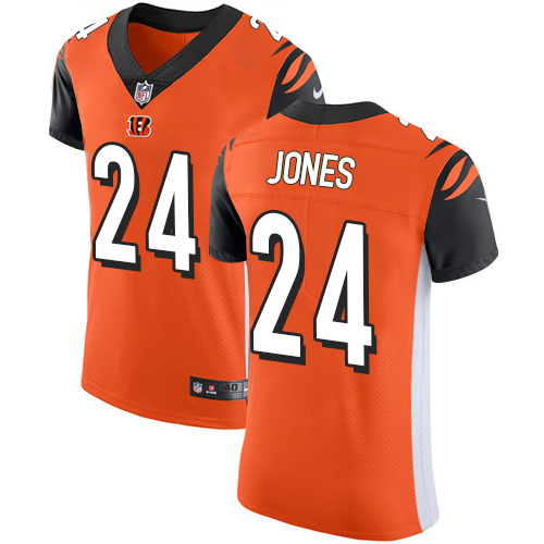 Nike Bengals #24 Adam Jones Orange Alternate Men's Stitched NFL Vapor Untouchable Elite Jersey Nike Bengals #24 Adam Jones Orange Alternate Men's Stitched NFL Vapor Untouchable Elite Jersey