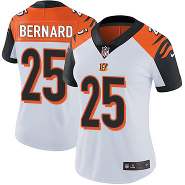 Nike Bengals #25 Giovani Bernard White Women's Stitched NFL Vapor Untouchable Limited Jersey Nike Bengals #25 Giovani Bernard White Women's Stitched NFL Vapor Untouchable Limited Jersey