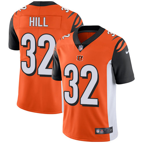 Nike Bengals #32 Jeremy Hill Orange Alternate Youth Stitched NFL Vapor Untouchable Limited Jersey Nike Bengals #32 Jeremy Hill Orange Alternate Youth Stitched NFL Vapor Untouchable Limited Jersey