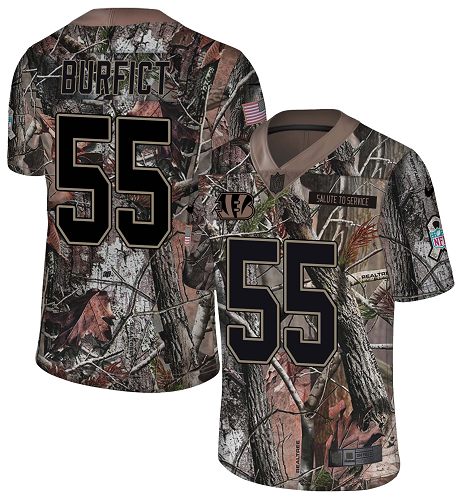 Nike Bengals #55 Vontaze Burfict Camo Youth Stitched NFL Limited Rush Realtree Jersey Nike Bengals #55 Vontaze Burfict Camo Youth Stitched NFL Limited Rush Realtree Jersey