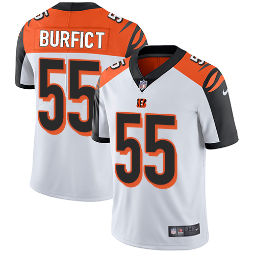 Nike Bengals #55 Vontaze Burfict White Youth Stitched NFL Vapor Untouchable Limited Jersey Nike Bengals #55 Vontaze Burfict White Youth Stitched NFL Vapor Untouchable Limited Jersey