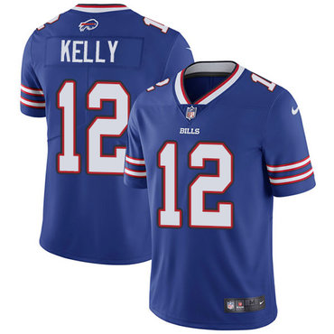 Nike Bills #12 Jim Kelly Royal Blue Team Color Youth Stitched NFL Vapor Untouchable Limited Jersey Nike Bills #12 Jim Kelly Royal Blue Team Color Youth Stitched NFL Vapor Untouchable Limited Jersey